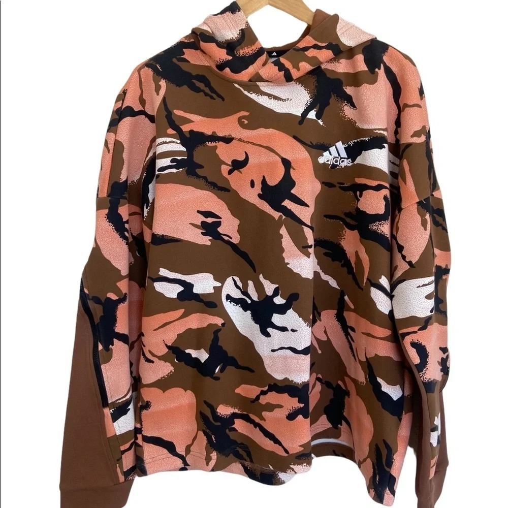 Adidas Allover Camouflage Hoodie